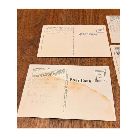 Chattanooga Tennessee Tourist Landmark Vintage Postcards, Lot of 8, Linen - Picture 8 of 8